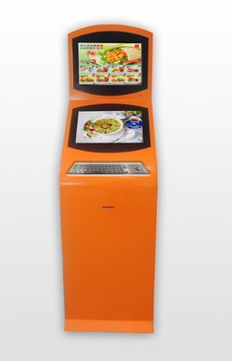 Enterprise 18.5 Self Service Kiosk Self Serve Ticketing Kiosk Orange