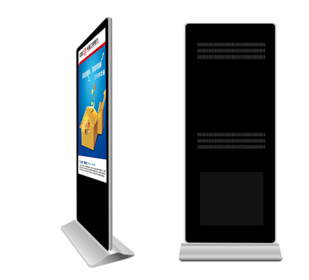 TFT 65 Inch Standing Kiosk 1920x1080 Totem Digital Signage 500cd/m2