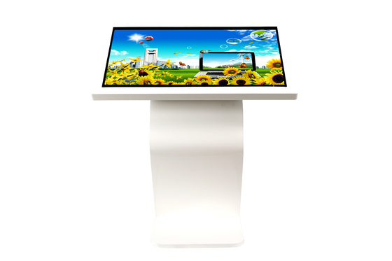 49 Inch Standing Kiosk Interactive Multi Touch Table Smart Touch Coffee Table