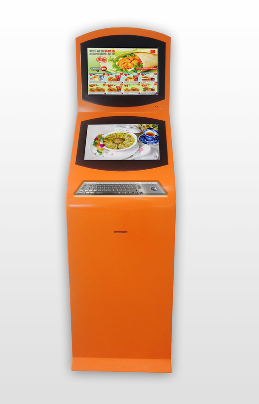 Enterprise 18.5 Self Service Kiosk Self Serve Ticketing Kiosk Orange